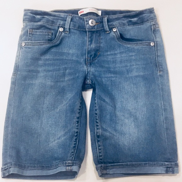 Levi’s Bermuda jean shorts 12R - Picture 2 of 5